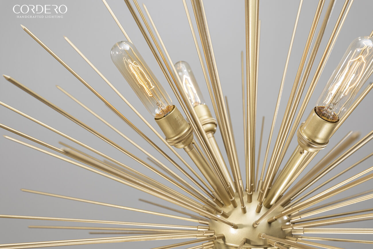 Cordero Handcrafted Lighting, Naoma Orb Pendant Light