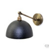 Hammered Dome Wall Sconce