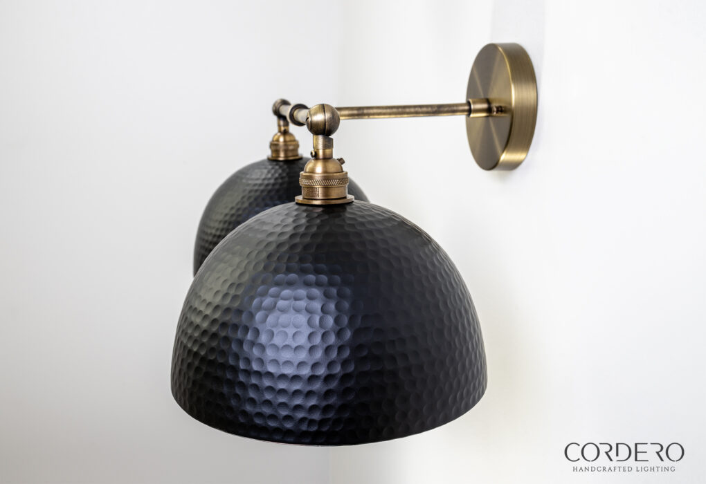 Hammered Dome Sconce