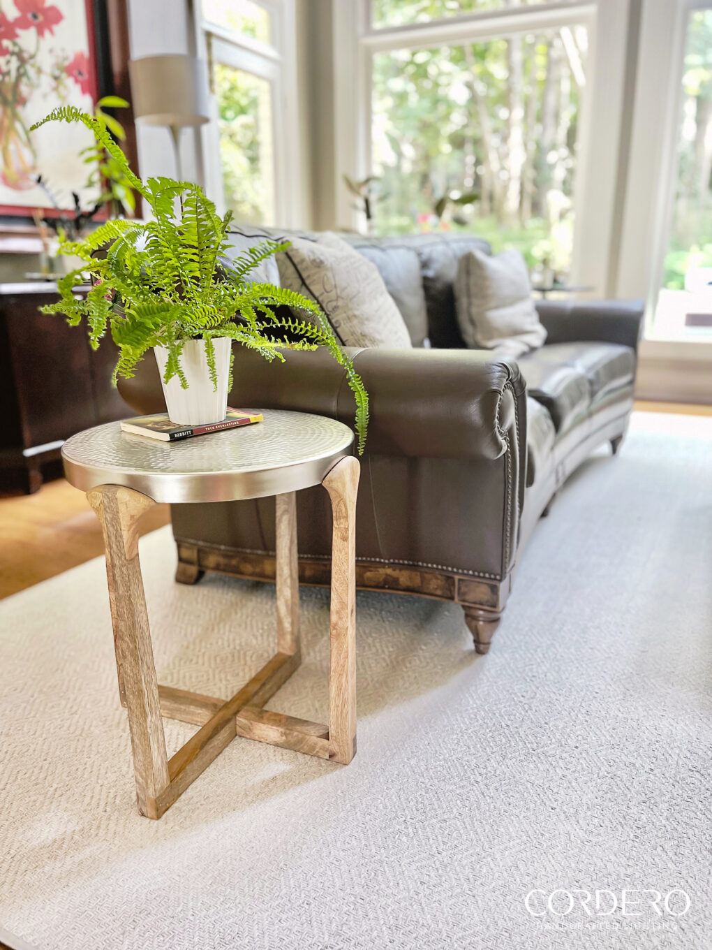 Mango Wood Side Table