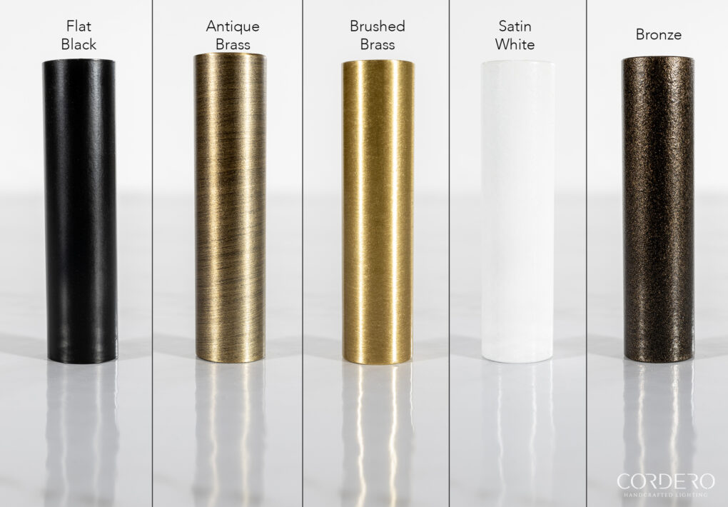 The Lina Wall Sconce Finishes