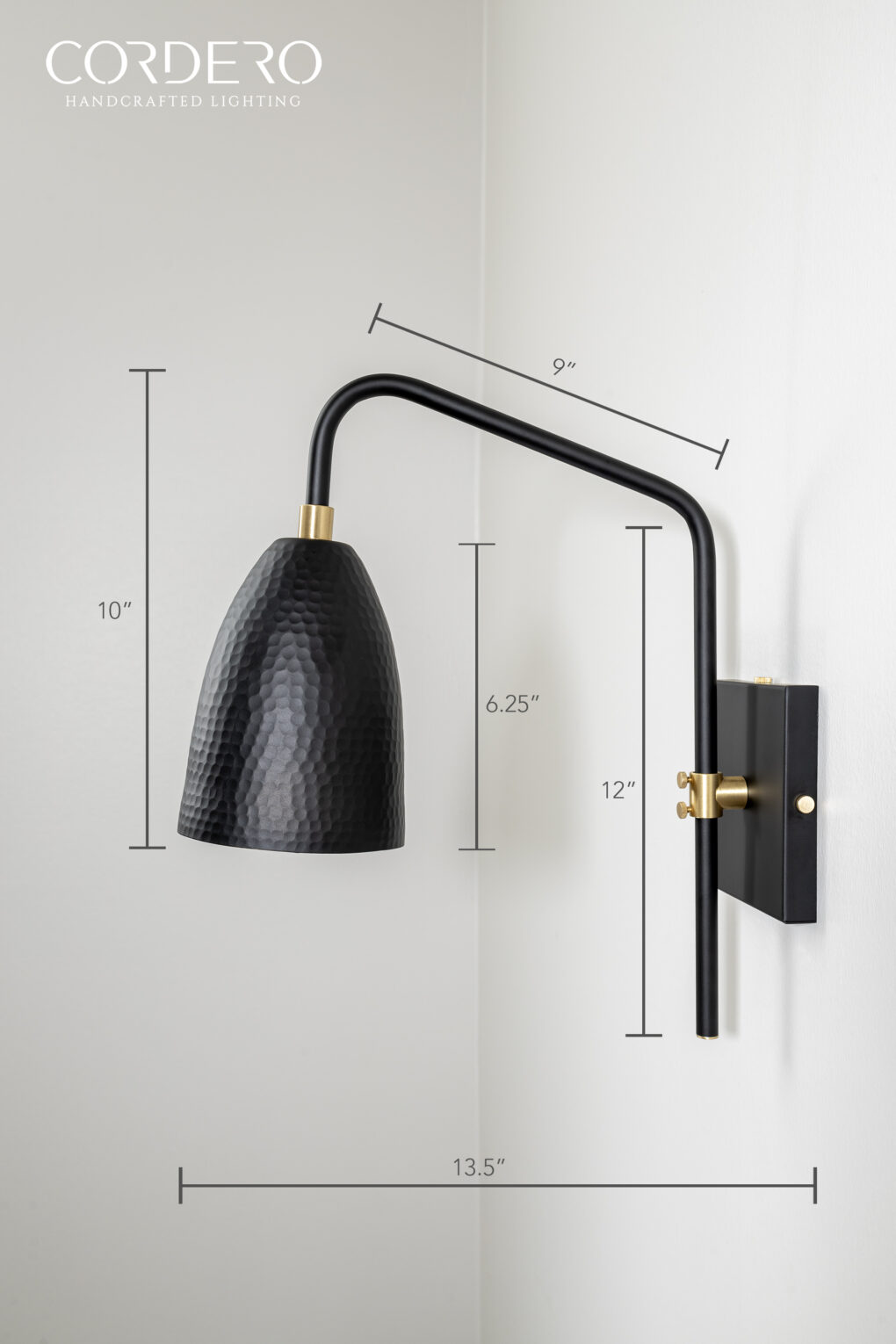 Hammered Wall Sconce