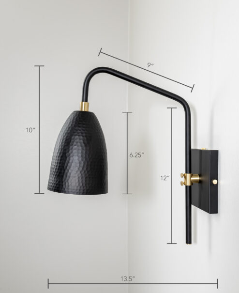 Hammered Wall Sconce